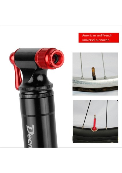 Deemount Co2 Şişirme Cihazı Hızlı Kolay Valfli Bisiklet Pompası Şişirme Cihazı (Yurt Dışından) indirimleri