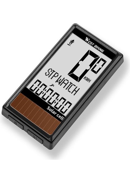 Westbıkıng Bisiklet Bilgisayarı Kablosuz Su Geçirmez Bisiklet Hız Göstergesi Kilometre Sayacı Bisiklet Aksesuarları LCD Ekranlı Beyaz Işık (Yurt Dışından) indirimleri