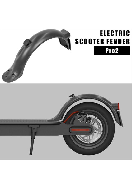 Xiaomi M365 Pro 2 Pro Mi3 Elektrikli Scooter Için Siyah Arka Çamurluk (Yurt Dışından) fırsatları