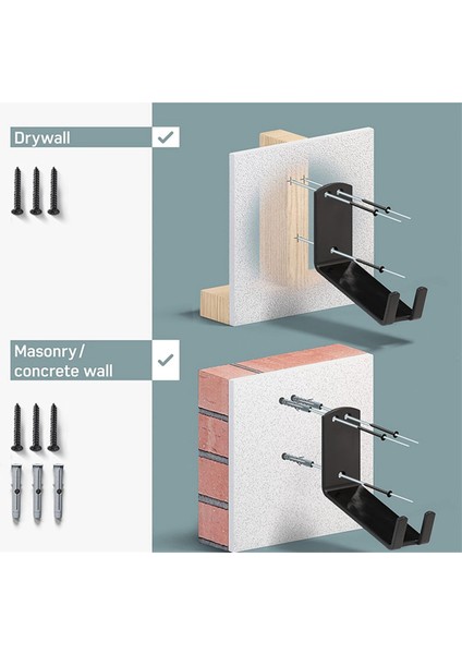Duvara Monte Bisiklet Pedal Montaj Braketi Ağır Hizmet Tipi Bisiklet Sabit Kancalı Pedal Bisiklet Saklama Braketi (Yurt Dışından) fırsatları