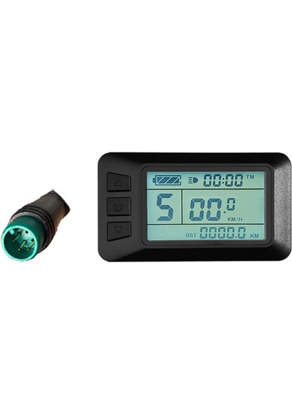 Elektrikli Bisiklet Ekranı Kt LCD7U KT-LCD7U USB Arayüzlü Su Geçirmez Konnektörlü LCD Ekranlı Bilgisayar (Yurt Dışından)