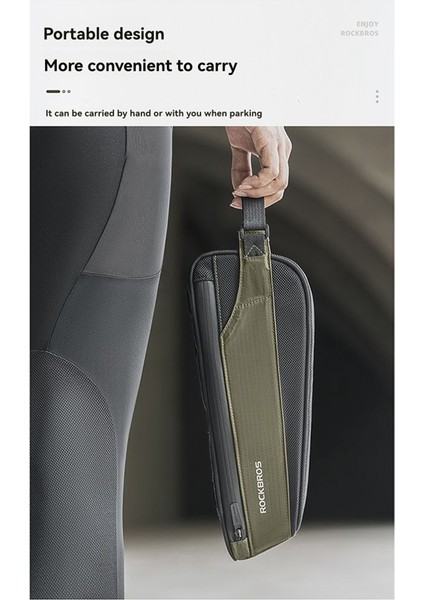 Rockbros Bisiklet Üst Boru Çantası Taşınabilir Bisiklet Çantası (Yurt Dışından) indirimleri
