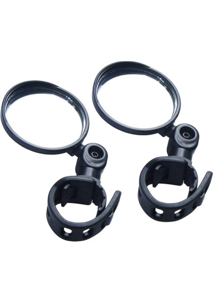 Çift Bisiklet Sürme Bisikleti Dikiz Aynası, Geniş Açılı Lensli Dışbükey Reflektörlü Ayna ve Yol Bisikleti Dağ Bisikleti Için Ayarlanabilir Evrensel Saplı (Yurt Dışından)