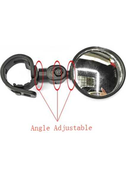 Çift Bisiklet Sürme Bisikleti Dikiz Aynası, Geniş Açılı Lensli Dışbükey Reflektörlü Ayna ve Yol Bisikleti Dağ Bisikleti Için Ayarlanabilir Evrensel Saplı (Yurt Dışından) indirimleri