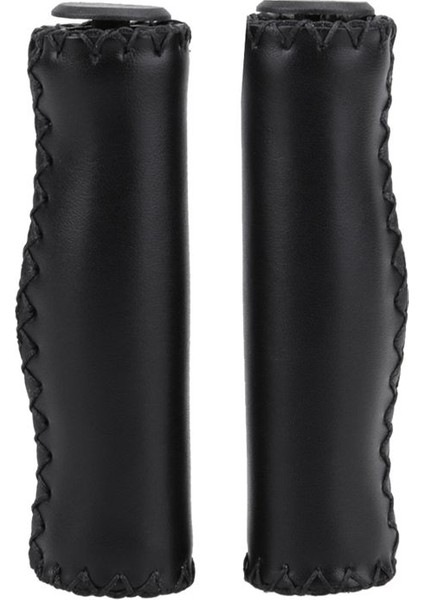 Bisiklet Gidon Tutacakları, El Dikişli Retro Bisiklet Tutacakları, Siyah (Yurt Dışından) fiyatları