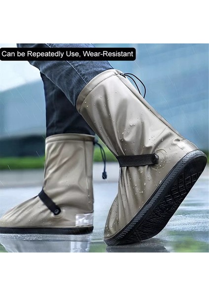 Yağmur Ayakkabı Kılıfı Su Geçirmez Yeniden Kullanılabilir Unisex Motosiklet Bisiklet Bisiklet Yağmur Botu Ayakkabı Kılıfları Yağmur Geçirmez Ayakkabı Kılıfı, S (Yurt Dışından) fırsatları