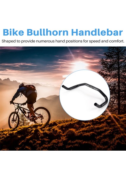 Fmfxtr Bisiklet Bullhorn Gidonu Alüminyum Alaşımlı 25,4 mm 390 mm Sabit Vitesli Bisiklet Yol Bisikleti Gidonu (Yurt Dışından) fırsatları