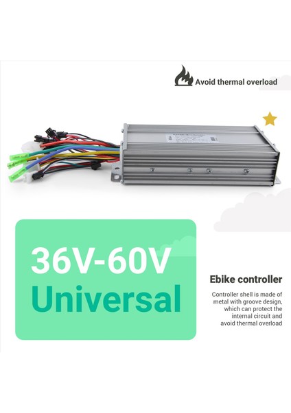 1000W Kontrol Cihazı S866 Ekran Kontrol Cihazı 36V ile Çalışır (Yurt Dışından) indirimleri