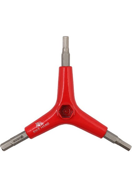 Bıke Hand Y Şeklinde Bisiklet Altıgen Anahtarı 3 Yollu Altıgen Alet Altıgen Anahtarı (Yurt Dışından)