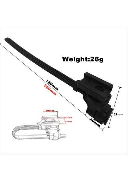 Gacıron Bisiklet Lambası Tutucu Transfer Askısı Için Bisiklet Işığı (Yurt Dışından) fiyatları