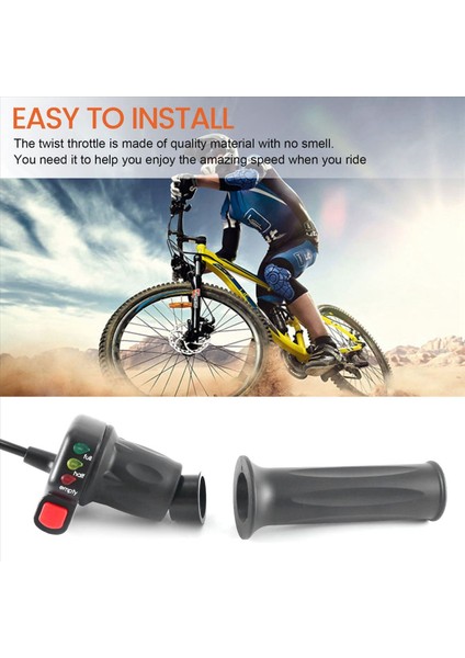 Elektrikli Bisiklet Gaz Kelebeği Hız Kontrol Kolu, 36V (Yurt Dışından) indirimleri