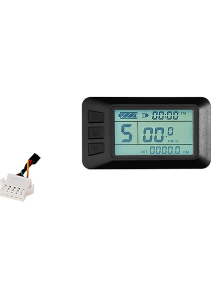 Elektrikli Bisiklet Ekranı Kt LCD7U KT-LCD7U LCD Ekranlı Bilgisayar USB Arayüzü Sm Konnektörü (Yurt Dışından)