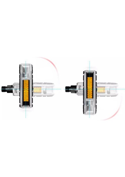 Bisiklet Pedalları Düz Alüminyum Alaşımlı Platform Sızdırmaz Yataklı Dağ Bisikleti Pedalları (Yurt Dışından) modelleri