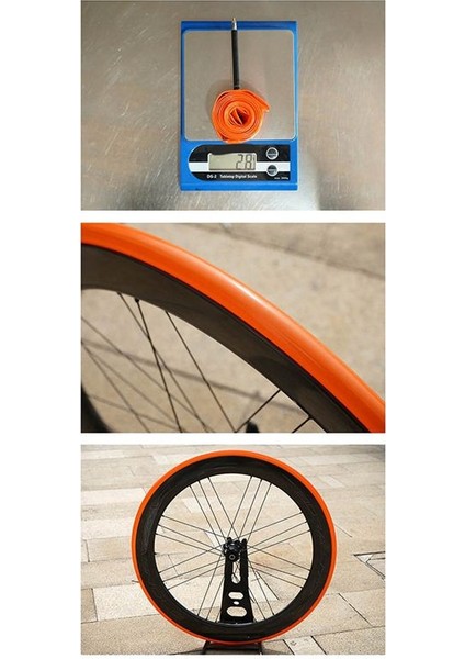 Bisiklet Iç Lastiği 700 x 18-32C Yol Bisikleti Tpu Lastiği 65 mm Uzunluk Valf (Yurt Dışından) indirimleri