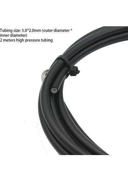 Bisiklet Bisiklet Yağı Disk Fren Kablosu 2m Bisiklet Disk Fren Yağı Borusu Hortumu (Yurt Dışından) indirimleri