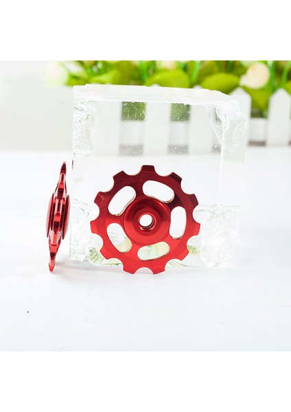 1 Set 11T Bisiklet Alüminyum Alaşımlı Rulman Tekerlek Vites Kasnakları - Kırmızı (Yurt Dışından) modelleri