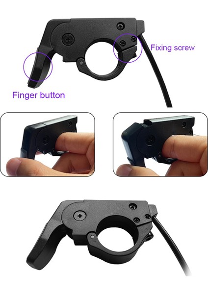 Ebike Gaz Kelebeği Hızlı Sökme Başparmak Gaz Kelebeği Sol/sağ 109R El Parmak Gaz Kelebeği 12V-72V Elektrikli Bisiklet Için (Yurt Dışından) modelleri