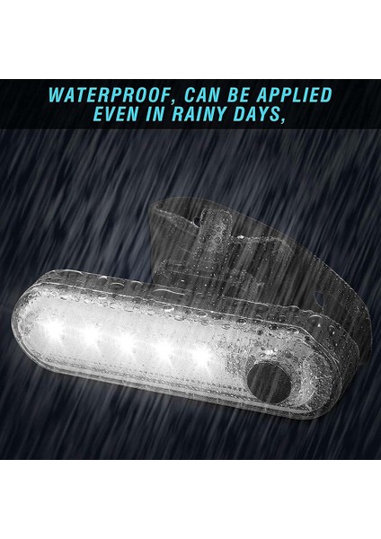 2 Adet USB Şarj Edilebilir LED Bisiklet Arka Lambası Parlak 4 Modlu Arka Bisiklet Lambası Su Geçirmez Bisiklet Arka Lambası, Kırmızı (Yurt Dışından) fırsatları