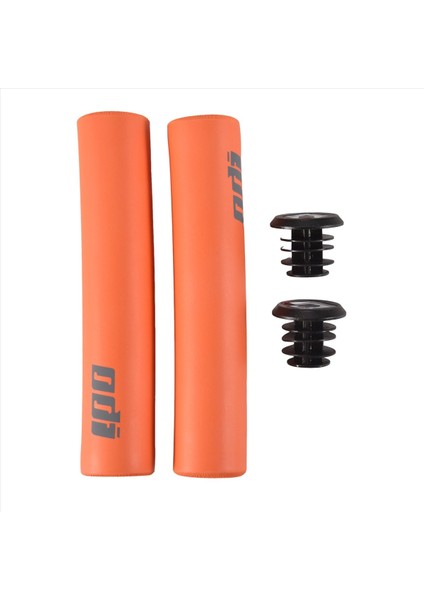 Odı Mtb Bisiklet Tutacağı Gidon Tutacakları Yumuşak Bisiklet Aksesuarları Turuncu (Yurt Dışından)
