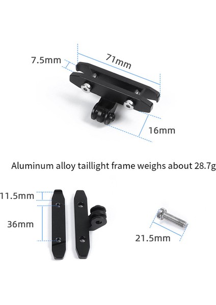 Magicshine RN120 Parçaları Için Bisiklet Lambası Sele Montaj Braketi Tutucu (Yurt Dışından) fiyatları