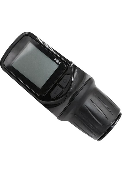 Elektrikli Scooter Bisikleti Için Büküm Gazı ile Ayarlanan 24V 36V 48V 60V S886 Ebike LCD Ekran Paneli (5pın) (Yurt Dışından)