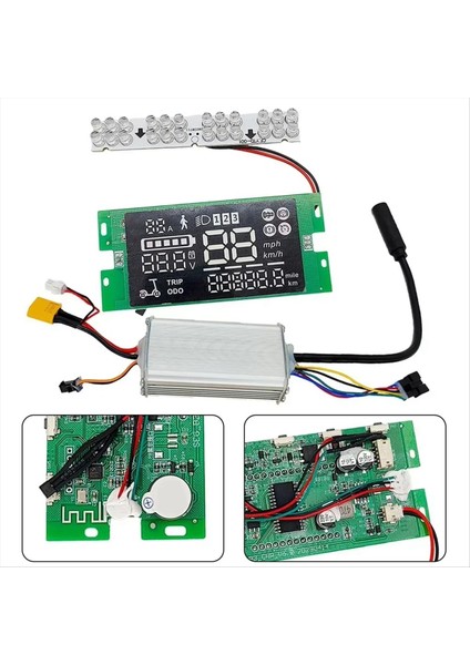 Kugoo S3 E-Scooter Için Elektrikli Scooter Kontrol Cihazı Motor Ölçer Kiti (Yurt Dışından) fiyatları