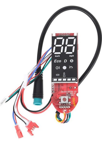 Xiaomi M365 36V350W Elektrikli Scooter Kontrol Seti Bluetooth Sürümü Dijital Ekran Metre (Yurt Dışından) fırsatları