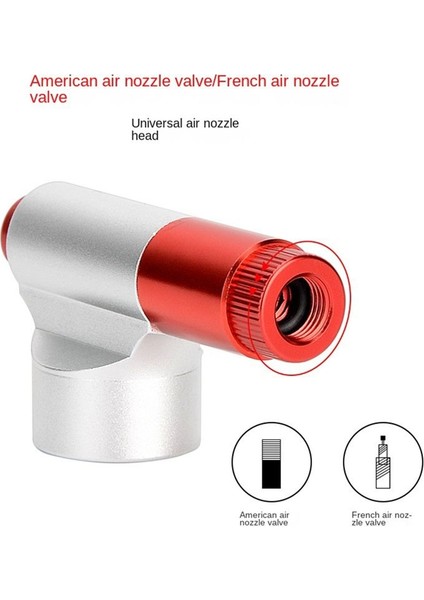 Bisiklet Alüminyum Alaşımlı Tip Şişirme Pompası Için Co2 Bisiklet Pompası (Yurt Dışından) fırsatları