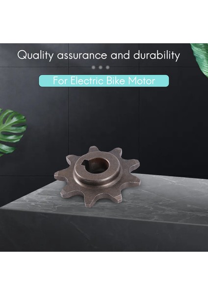 Elektrikli Bisiklet Motoru MY1016Z Unitemotor Için 9 Dişli Zincir Dişlisi 410 (Yurt Dışından) fiyatları