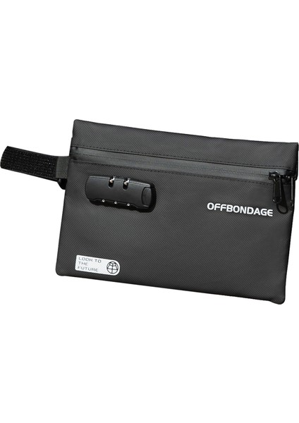 Offbondage Şifreli Kilitli Su Geçirmez Bisiklet Alt Çantası (Yurt Dışından)