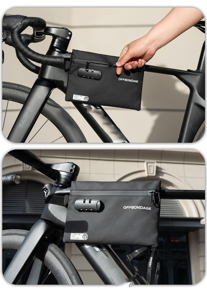 Offbondage Şifreli Kilitli Su Geçirmez Bisiklet Alt Çantası (Yurt Dışından) fırsatları