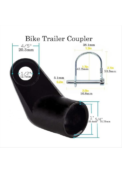 Bisiklet Römork Bağlantı Seti, Ağır Hizmet Tipi Bisiklet Römork Bağlantı Parçası (Yurt Dışından) fiyatları