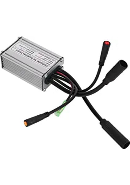36V / 48V 9 Tüplü 15A Su Geçirmez Konnektörlü E-Bisiklet Kontrol Cihazı 36V / 48V 250W Fırçasız Motor Için (Yurt Dışından)