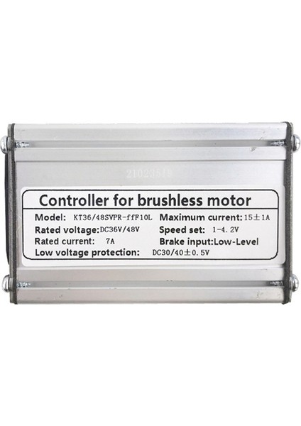 36V / 48V 9 Tüplü 15A Su Geçirmez Konnektörlü E-Bisiklet Kontrol Cihazı 36V / 48V 250W Fırçasız Motor Için (Yurt Dışından) fiyatları