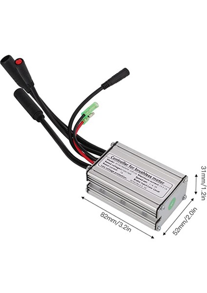 36V / 48V 9 Tüplü 15A Su Geçirmez Konnektörlü E-Bisiklet Kontrol Cihazı 36V / 48V 250W Fırçasız Motor Için (Yurt Dışından) indirimleri