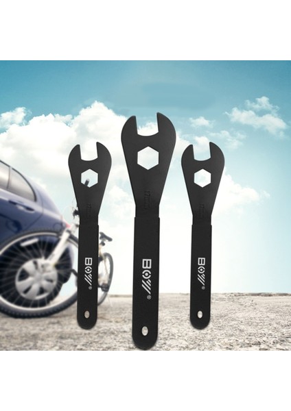 Boy 7 Adet Bisiklet Göbek Koni Anahtarı Tekerlek Aksı Pedal Anahtarı Tamir Aleti 13-19 mm Bisiklet Kafası Açık Koni Anahtarı Anahtarı (Yurt Dışından) modelleri