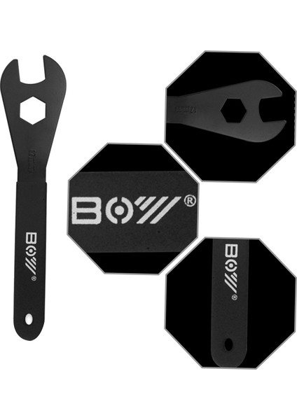Boy 7 Adet Bisiklet Göbek Koni Anahtarı Tekerlek Aksı Pedal Anahtarı Tamir Aleti 13-19 mm Bisiklet Kafası Açık Koni Anahtarı Anahtarı (Yurt Dışından) indirimleri