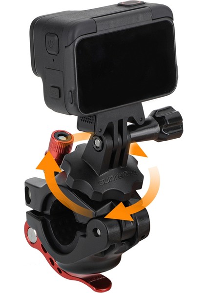 Sunnylife Bisiklet Montaj Braketi Gidona Monte Edilen Kelepçe Bisiklet Kelepçesi Action 4/3/INSTA360/CEP/GOPRO/KADIN, Vb. Için (Yurt Dışından) fiyatları
