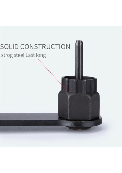 Bisikletçiler Bisiklet Kaseti Kilit Halkası Çıkarma Aleti Bisiklet Serbest Tekerlek Tamir Aletleri Sap Anahtarı Bisiklet Bakım Aletleri (Yurt Dışından) indirimleri