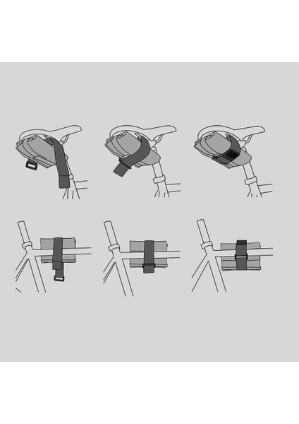 Bisiklet Çantası Kuyruk Alet Çantası Arka Koltuk Kılıfı Bisiklet Sele Kılıfı Çerçeve Ön Çantası Burrito Paketi Bisiklet Alet Seti, C (Yurt Dışından) indirimleri