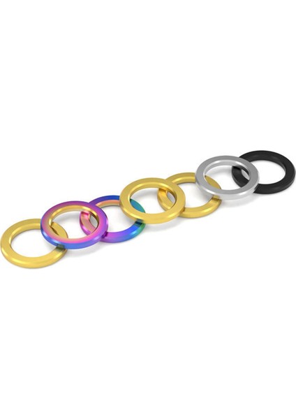 10 Adet M5 Bisiklet Titanyum Düz Rondela Evrensel Altın (Yurt Dışından) modelleri