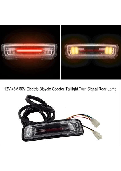 Cıtycoco Için 60V Evrensel Sinyal Lambası Arka Lambası (Yurt Dışından) fiyatları