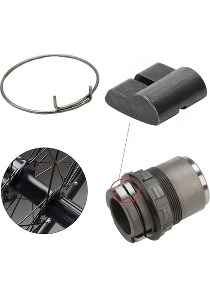 Dağ ve Yol Bisikleti Için 3 Mandallı Servis Kiti Metal Bisiklet Mandal Yayı (Yurt Dışından) modelleri