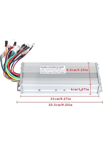 48V 1500W Fırçasız Dc Elektrik Motoru Hız Kontrol Kutusu (2 Modlu) (Yurt Dışından) fiyatları