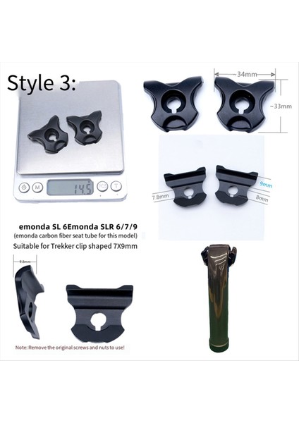 Karbon Sele Için 2 Adet Sele Borusu Kelepçesi Bisiklet Kelepçesi Bisiklet Kelepçesi (Yurt Dışından) indirimleri