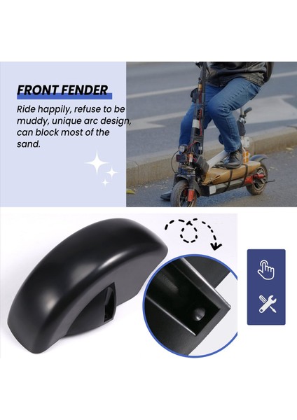 Sealup E-Scooter Parçaları Için Evrensel 8 Inçlik Arka Çamurluk (Yurt Dışından) indirimleri