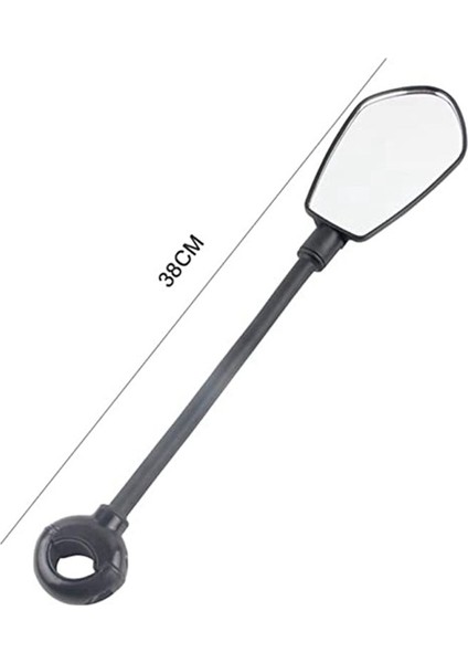 Bisiklet Gidonu Dikiz Aynası Ayarlanabilir Işıklı Gidon Aynası (2 Adet) (Yurt Dışından) indirimleri