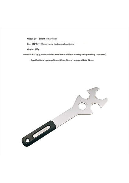 Bıkersay 30/32/36/40 mm Çok Başlıklı Bisiklet Ön Çatal Anahtarı (Yurt Dışından) fırsatları