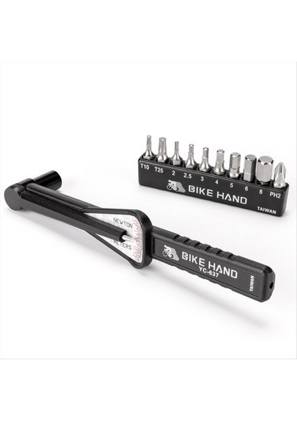 Bıke Hand YC-637 Bisiklet Işaret Tipi Tork Anahtarı Altıgen Anahtar Aracı (Yurt Dışından)
