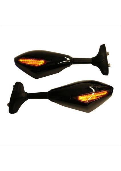 Çift Motosiklet LED Dikiz Aynası Işıklı (Yurt Dışından)
